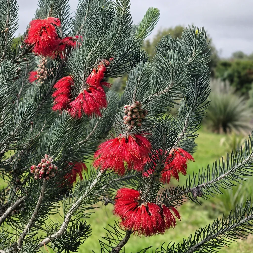 One-sided Bottlebrush