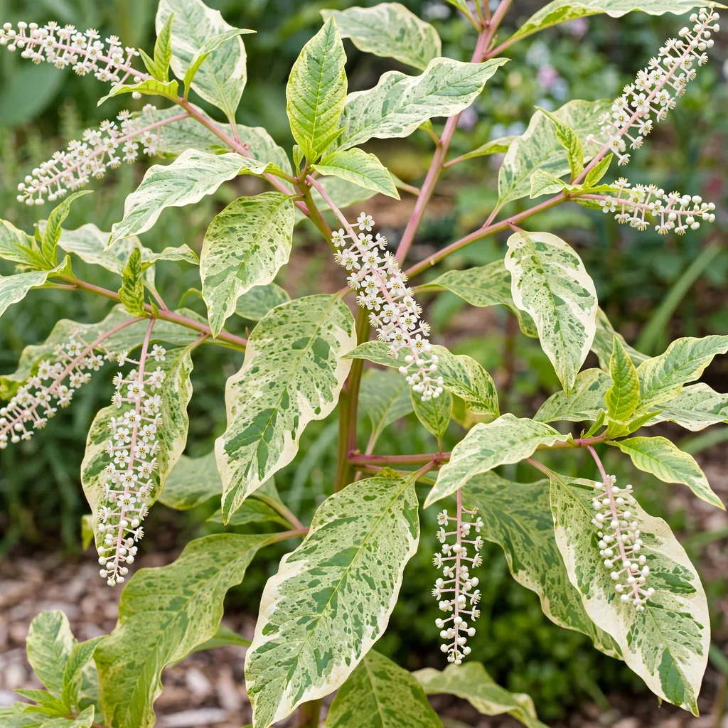 Variegated Pokeweed