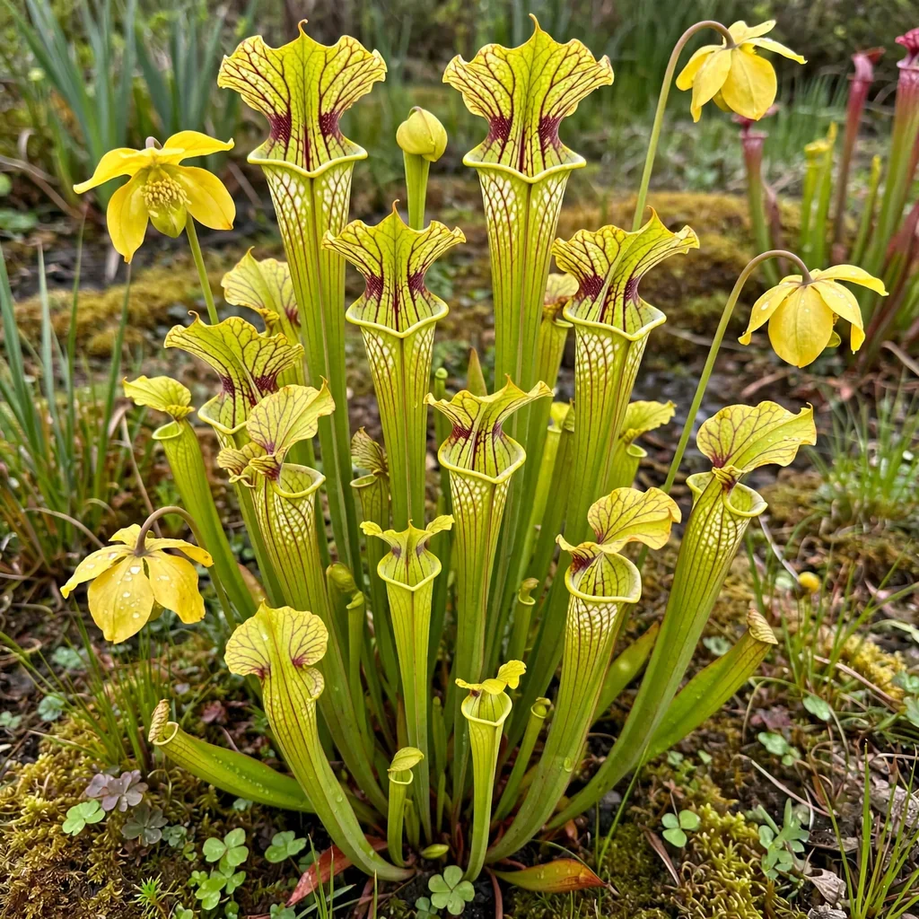 Sarracenia Flava 'Flies Demise'