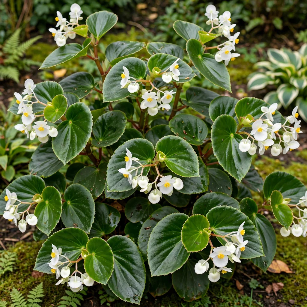 Beauvilia White Begonia