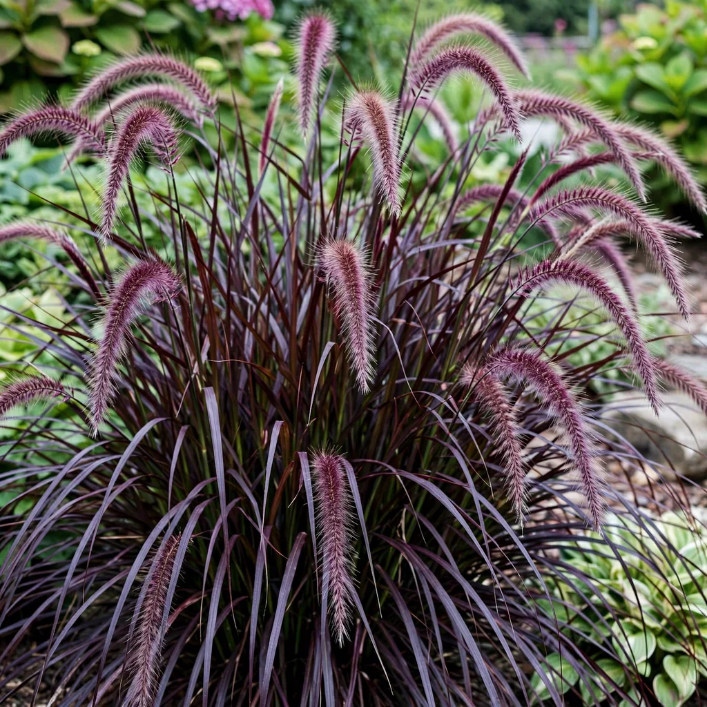 Oceanside Purple Fountain Grass