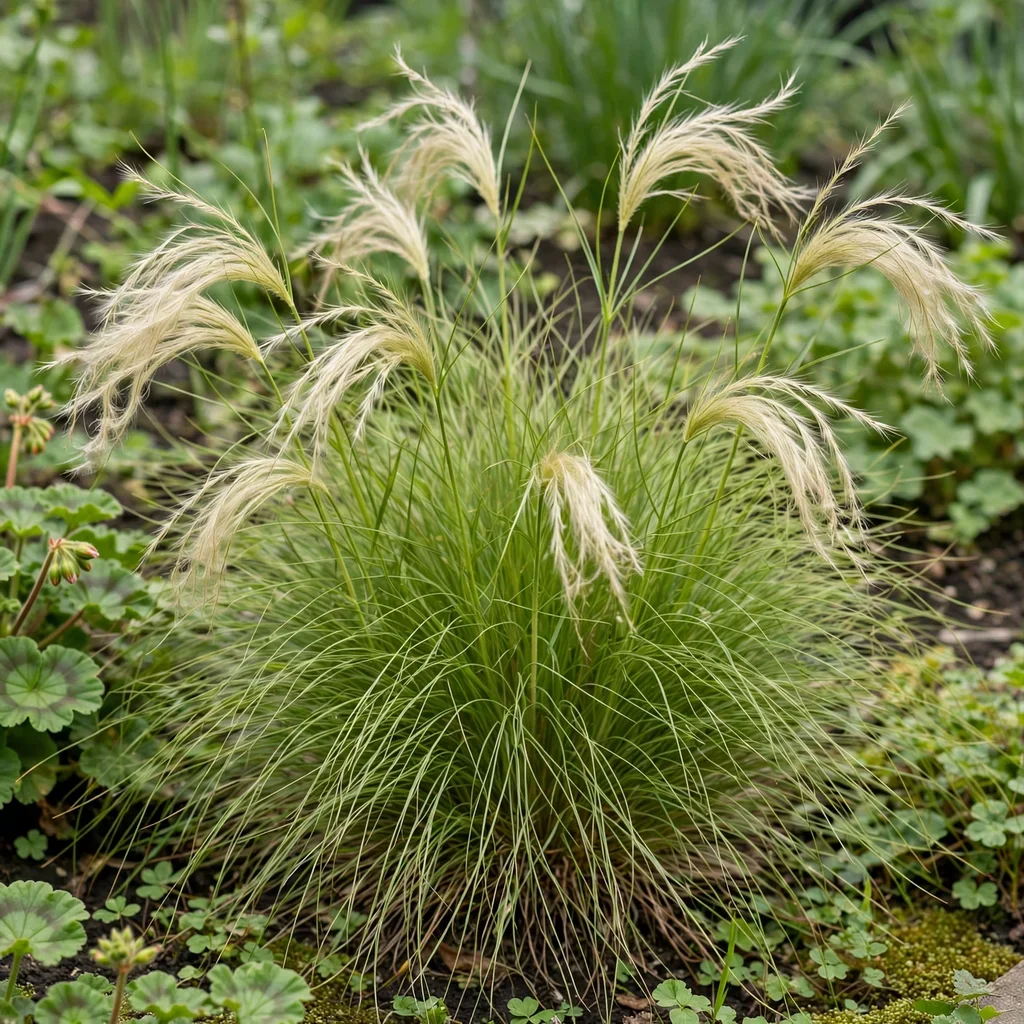 Ponytails Mexican Feather Grass