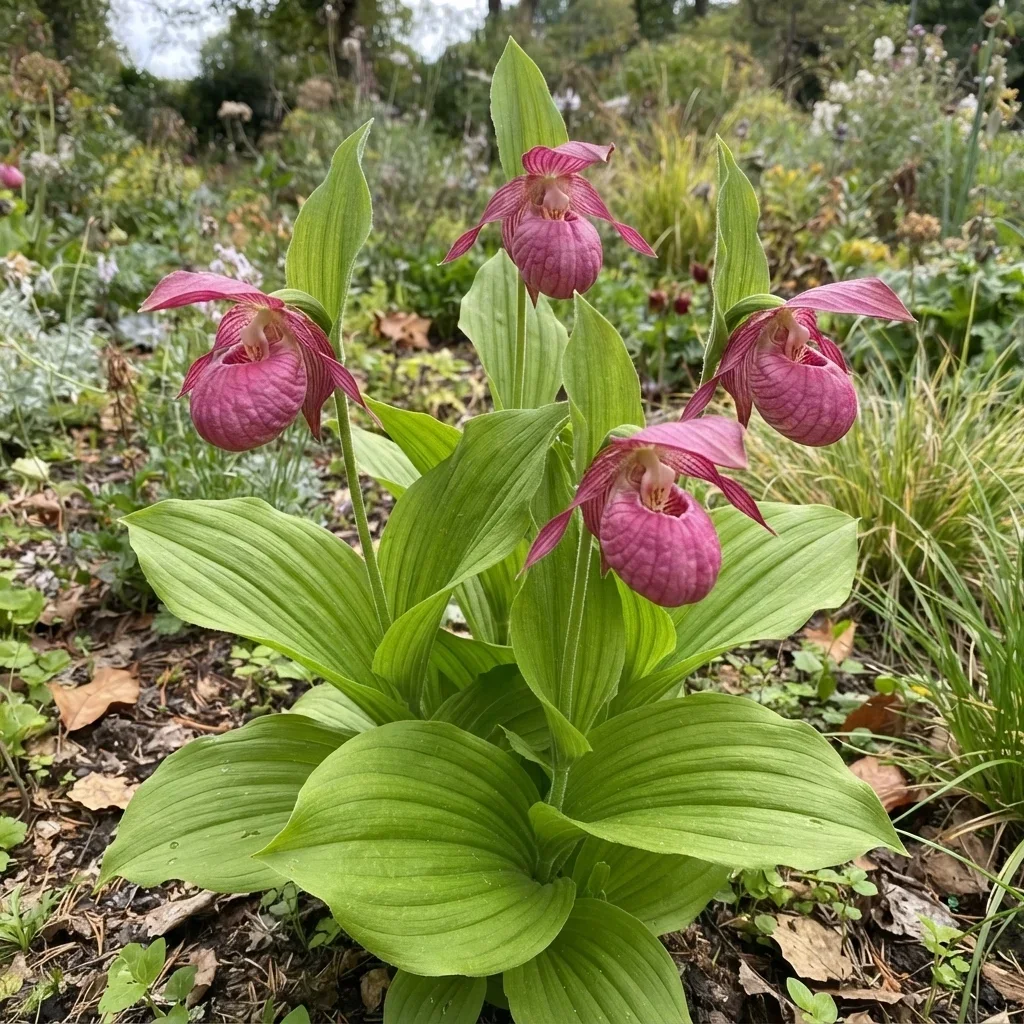 Large-flowered Lady's Slipper