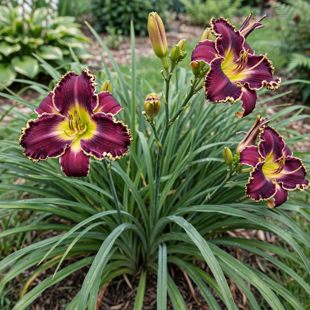 Mulberry Freeze Jumbo Daylily