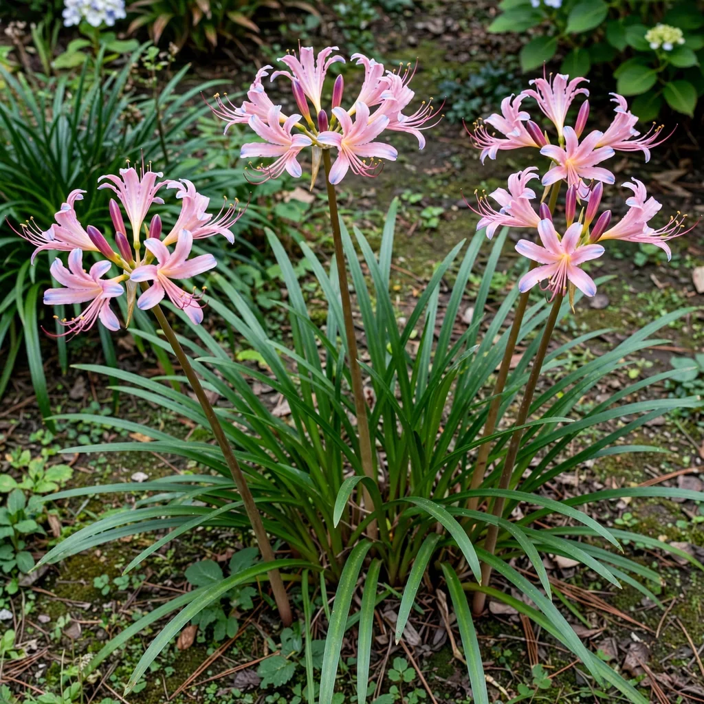 Lycoris x rosea Glenn Dale Gem