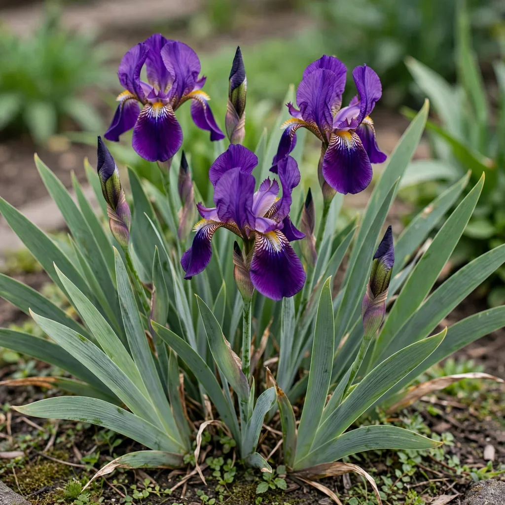 Purple Flame German Bearded Iris
