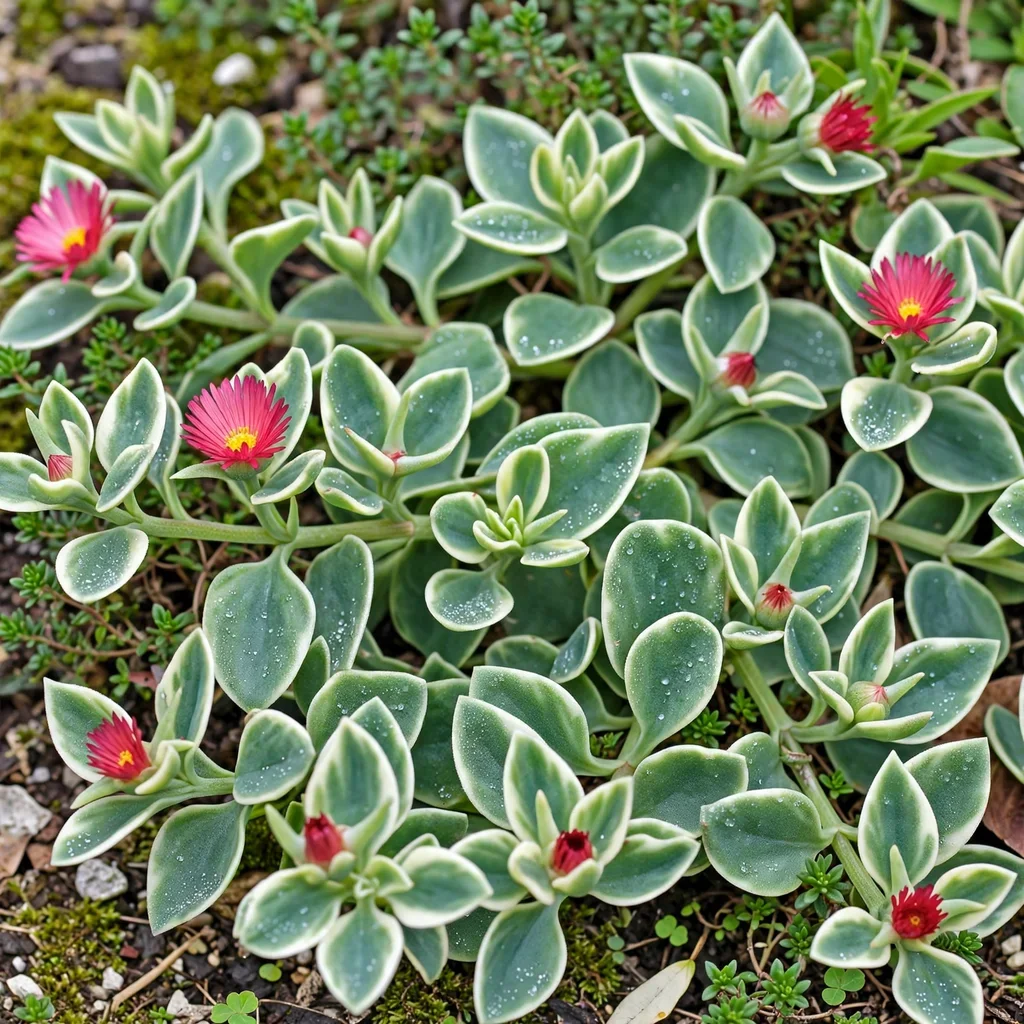 Trailing Red Livingstone Daisy