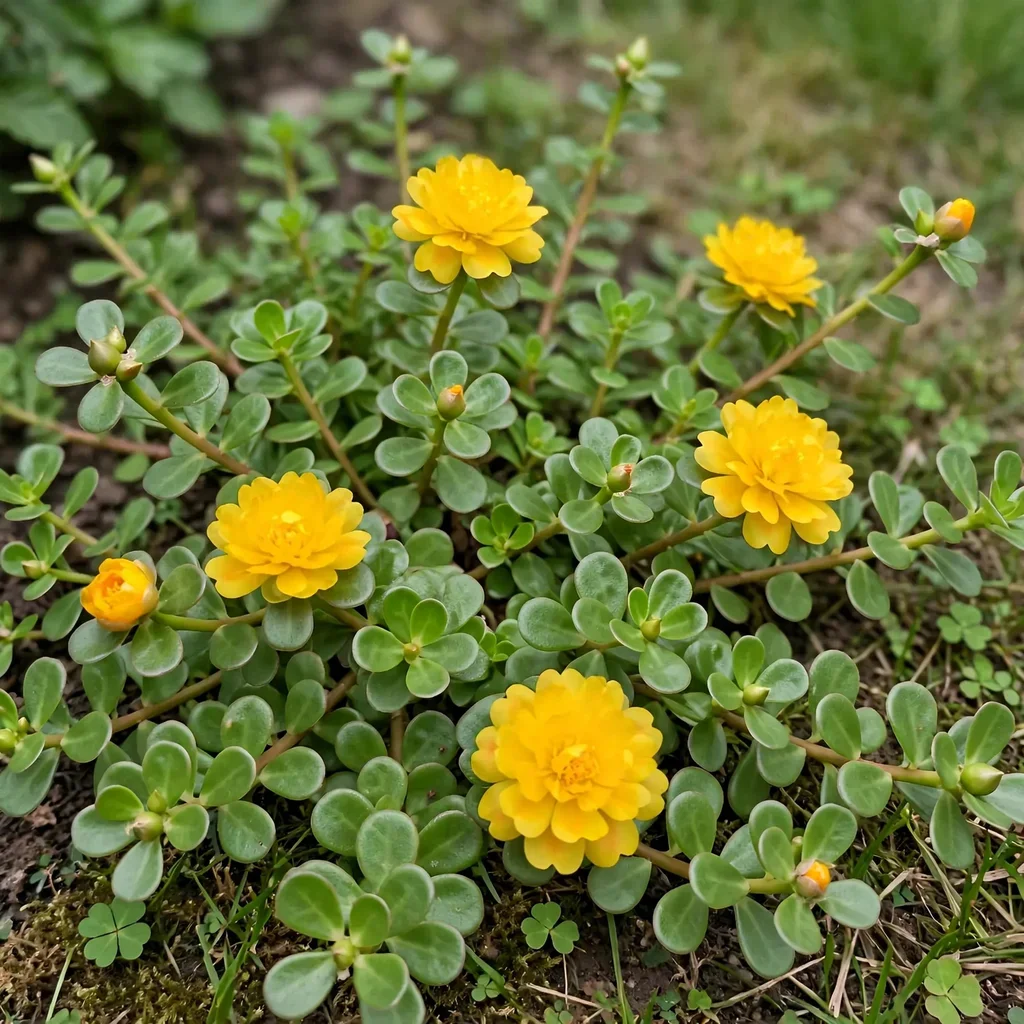 Portulaca Double Yellow