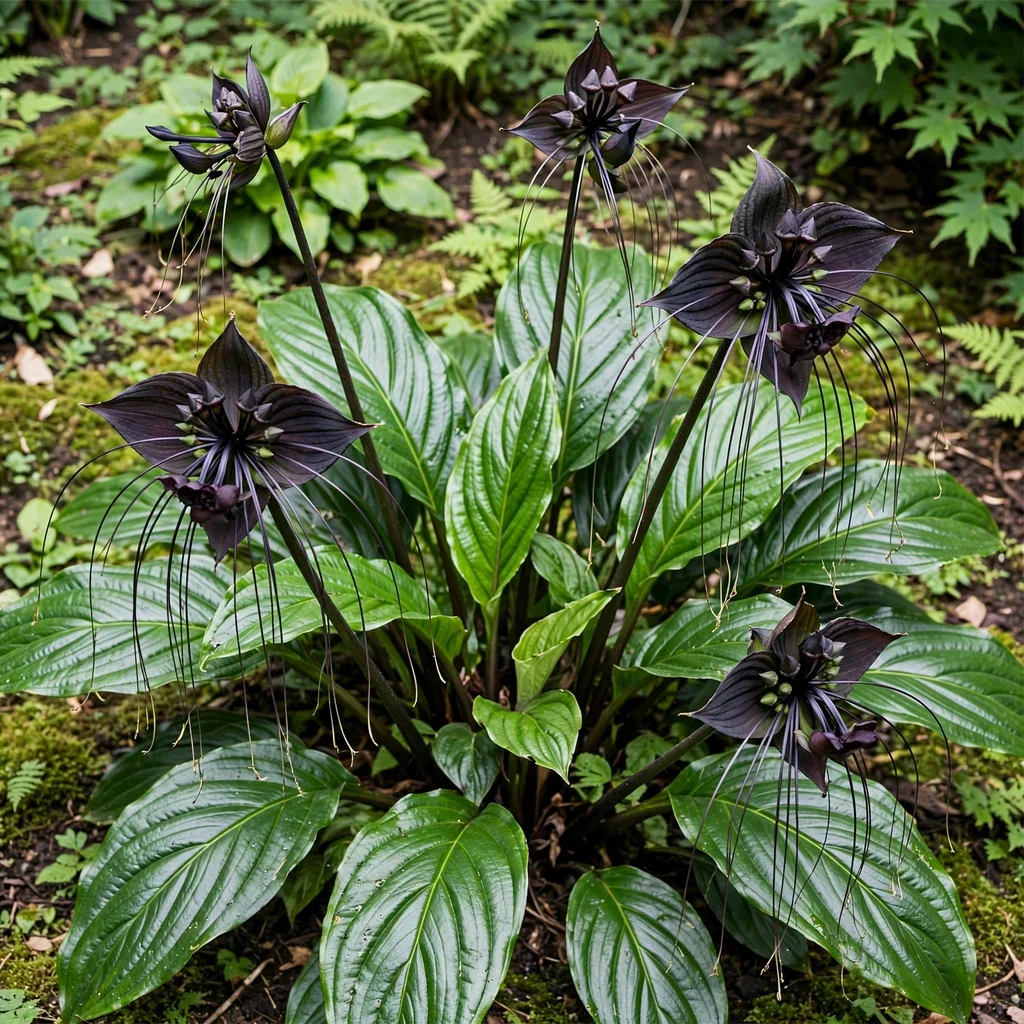 Black Bat Flower