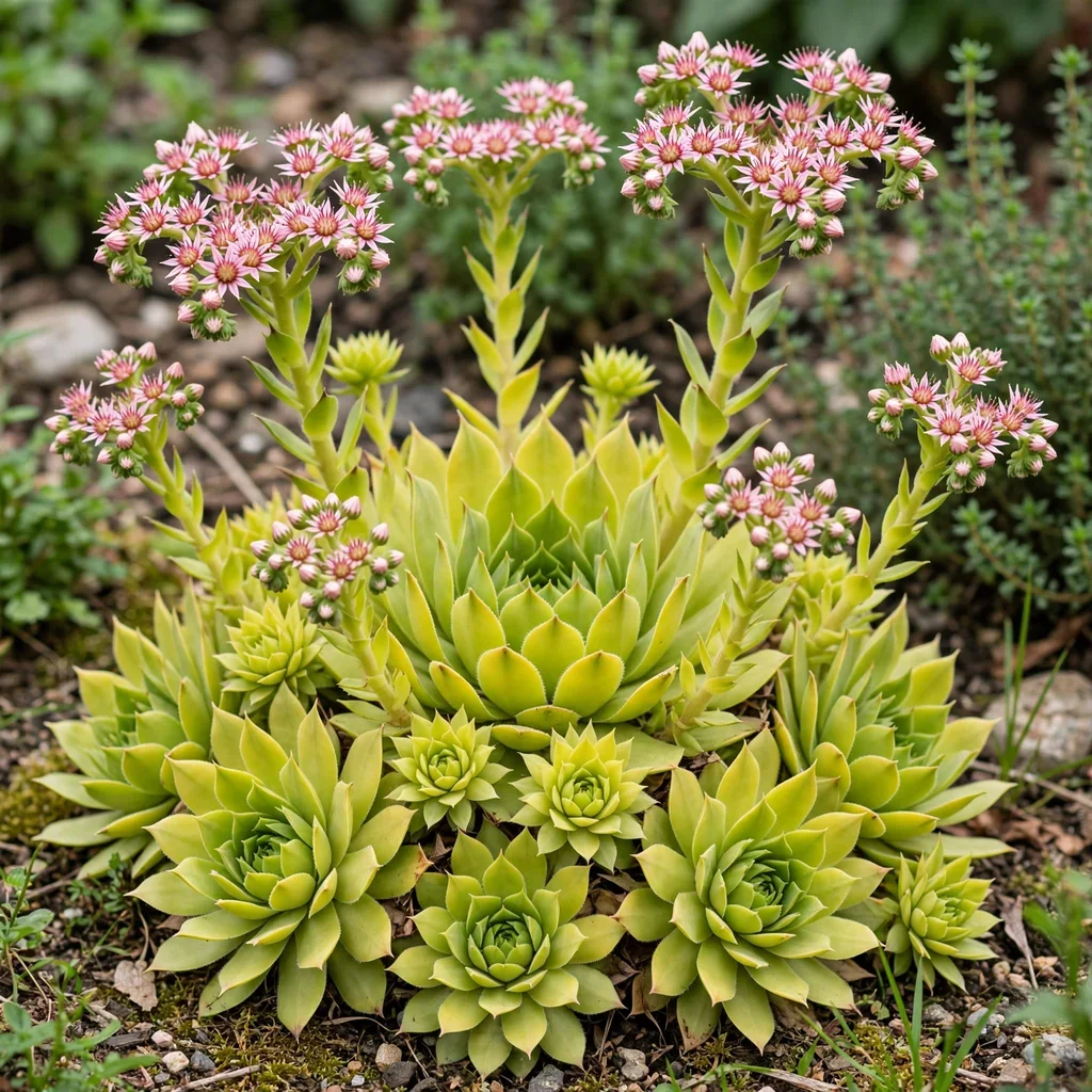 Gold Nugget Hens and Chicks