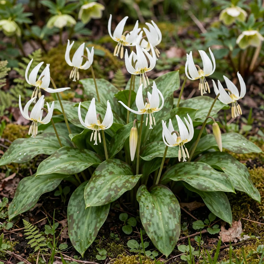 California Fawn Lily White Beauty Fawn Lily