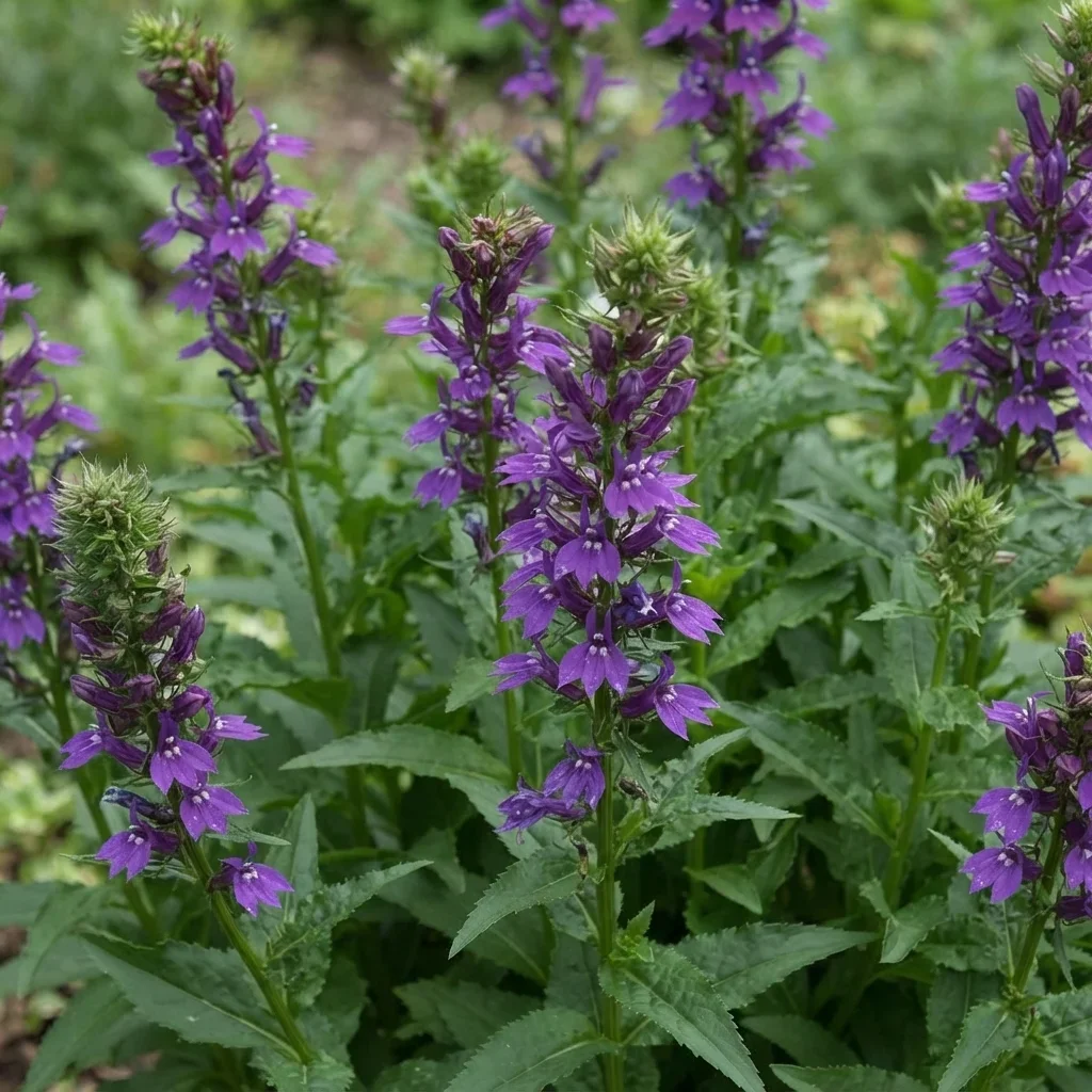 Grape Knee-Hi Lobelia