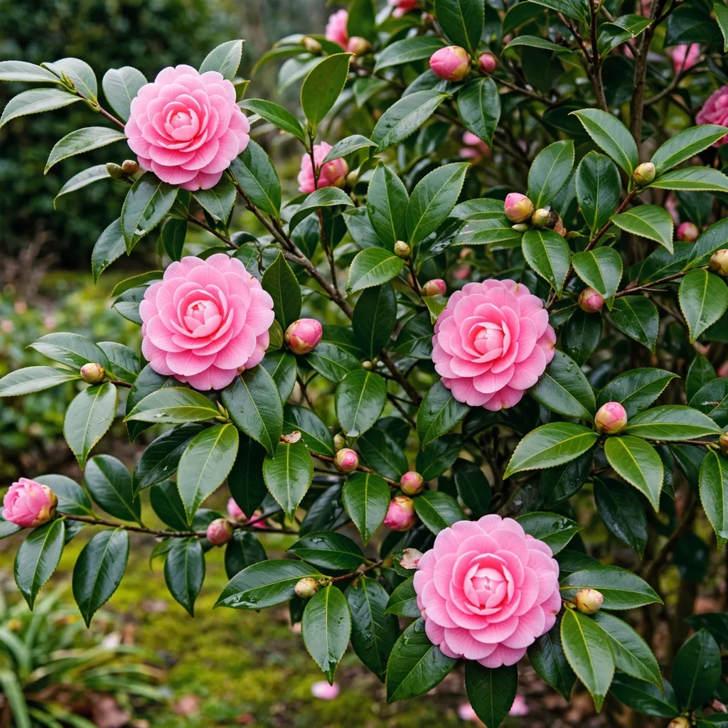 Classic Pink Camellia