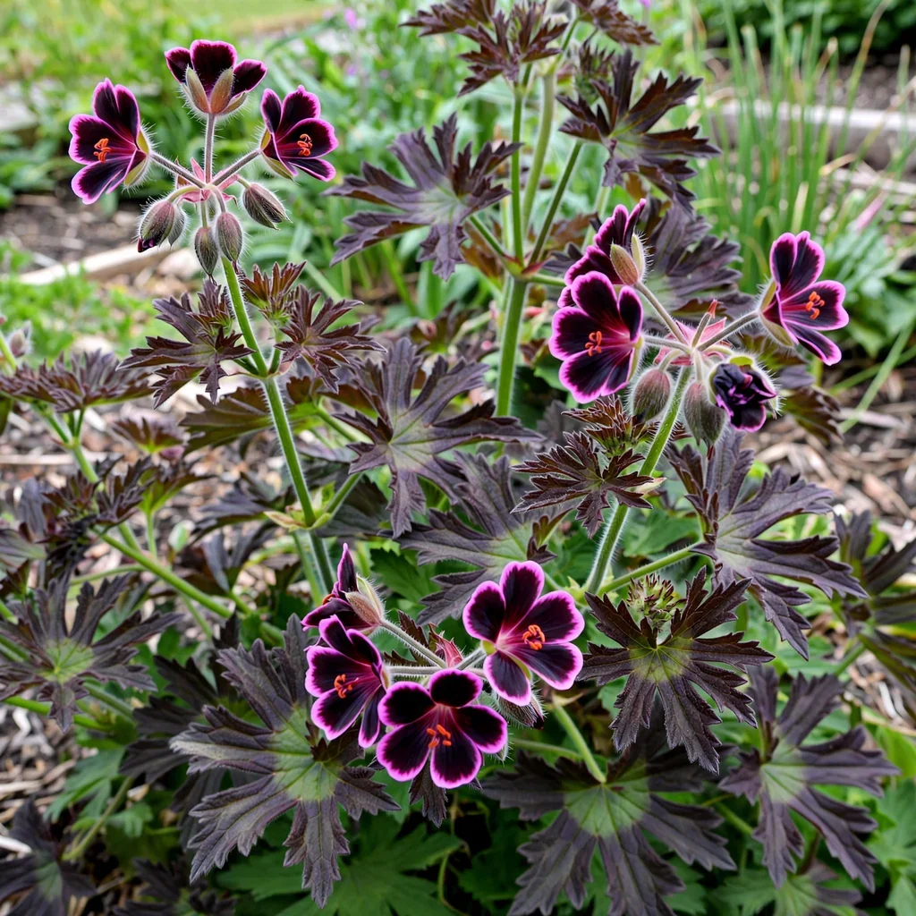 Midnight Ghost Geranium