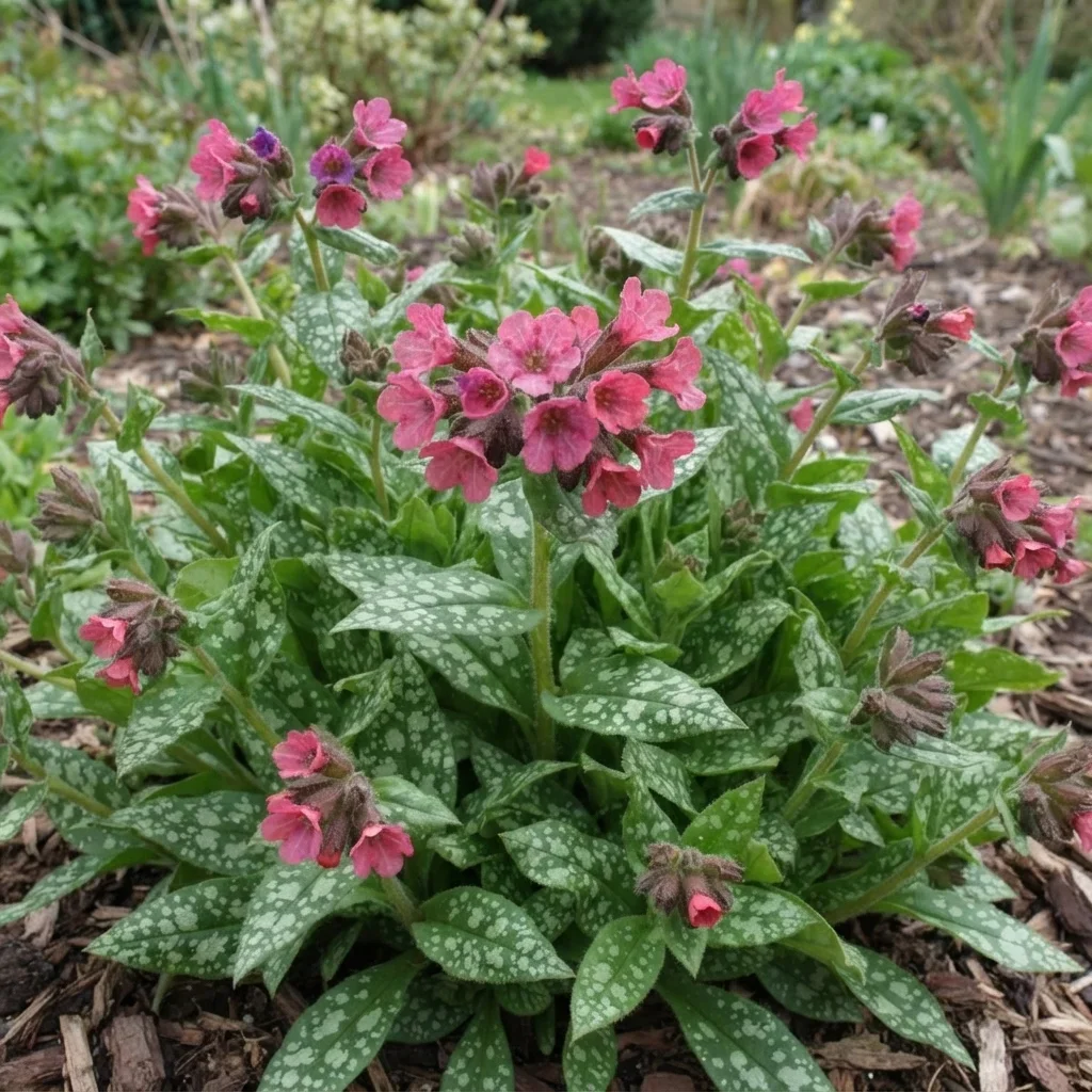 Raspberry Splash Lungwort